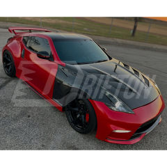 Vented V3 Style Carbon Fiber Fender For Nissan 370Z Z34 2008-2019