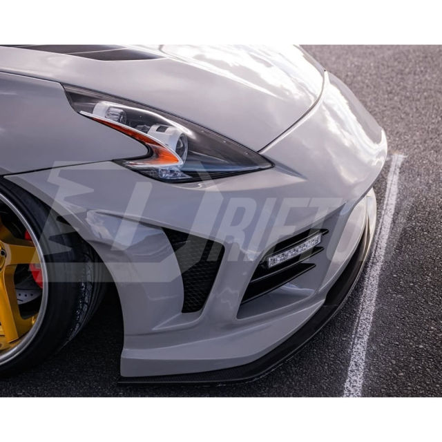 Weber Sport Zenith Line Style Glass Fiber Front Bumper For Nissan 370Z Z34 2008-2019