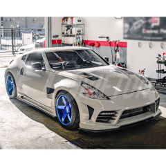 Webersport Zenith Line Style Carbon Fiber Front Lip For Nissan 370Z Z34 2008-2019 Webersport Front Bumper Only