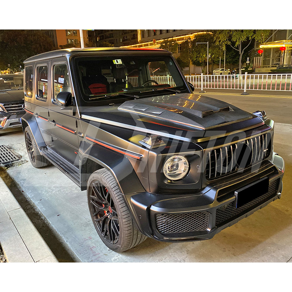 Brabx G800 Style PU Body Kit For Mercedes Benz G Class W464 G500 G63 AMG 2018-2024
