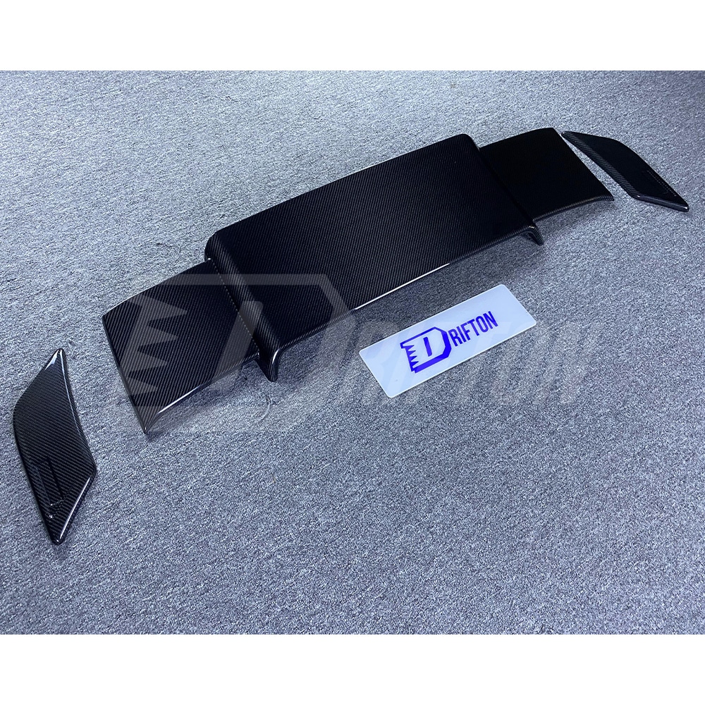 Brabx Style Dry Carbon Fiber Rear Roof Spoiler Wing For Mercedes Benz G-Class W463 2005-2018