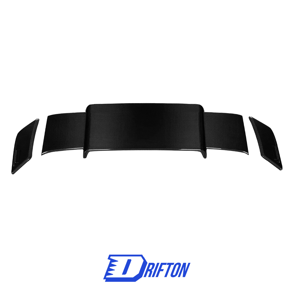 Brabx Style Dry Carbon Fiber Rear Roof Spoiler Wing For Mercedes Benz G-Class W463 2005-2018