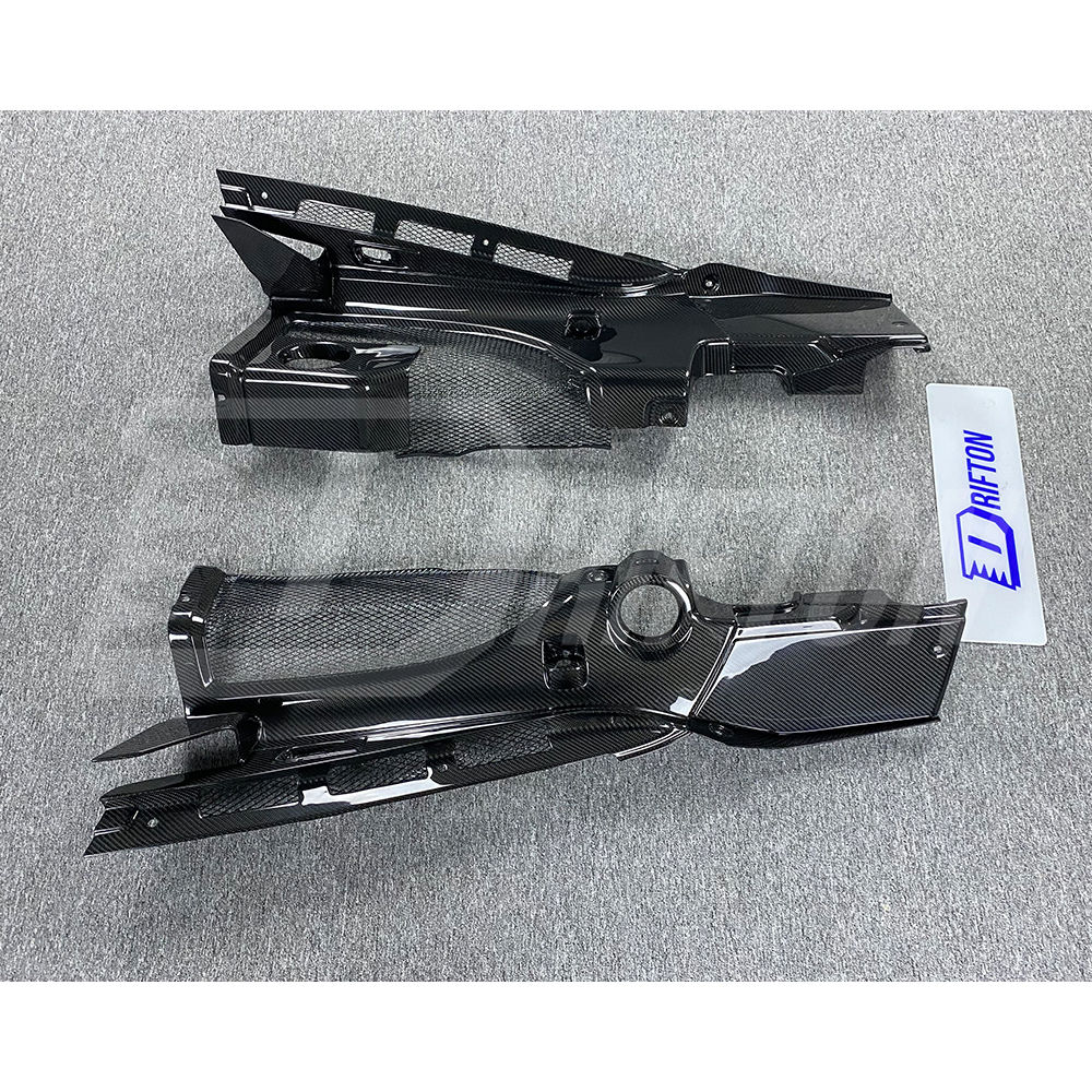 Dry Carbon Fiber Replacement Engine Bay Cover For Audi R8 V8 V10 2007-2015