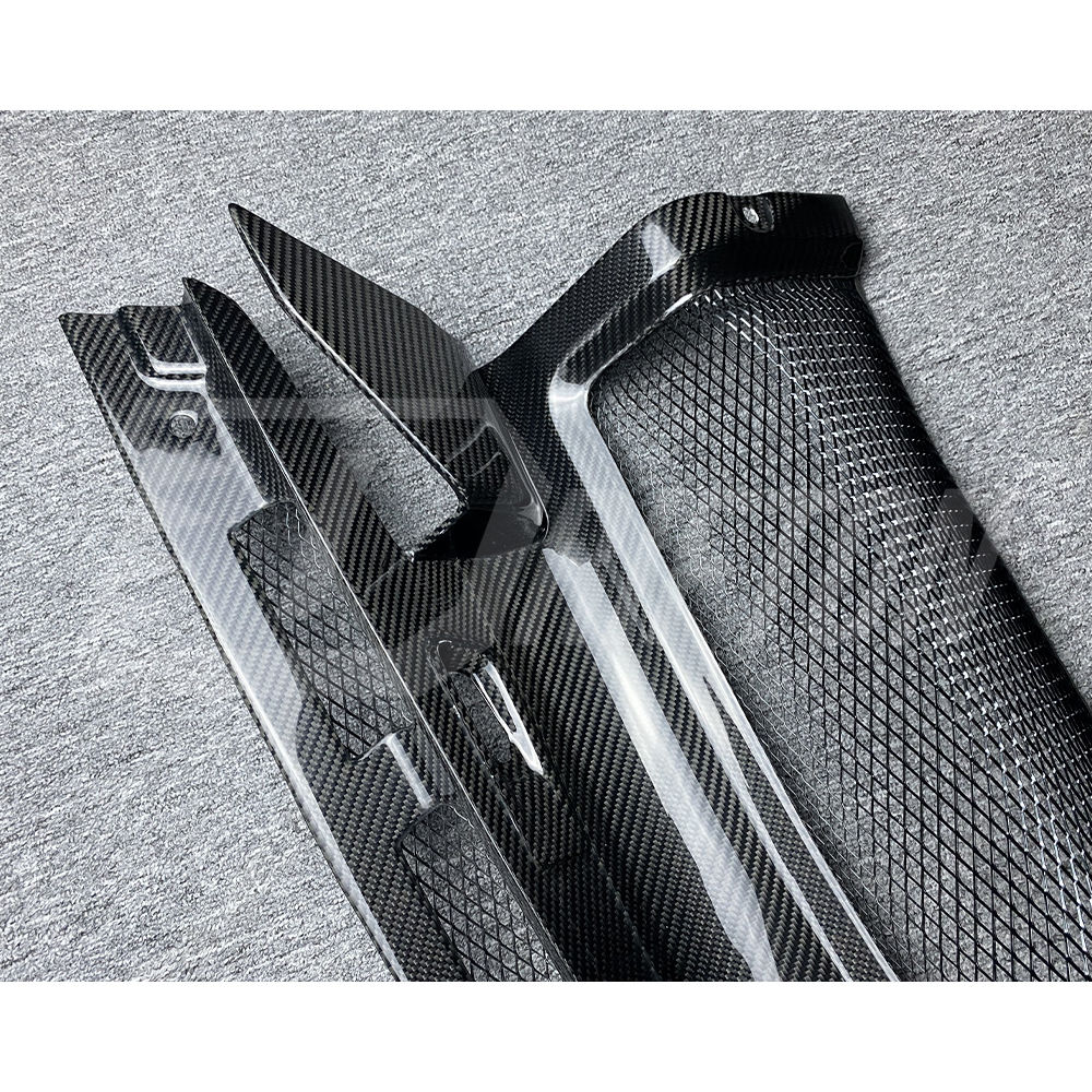 Dry Carbon Fiber Replacement Engine Bay Cover For Audi R8 V8 V10 2007-2015