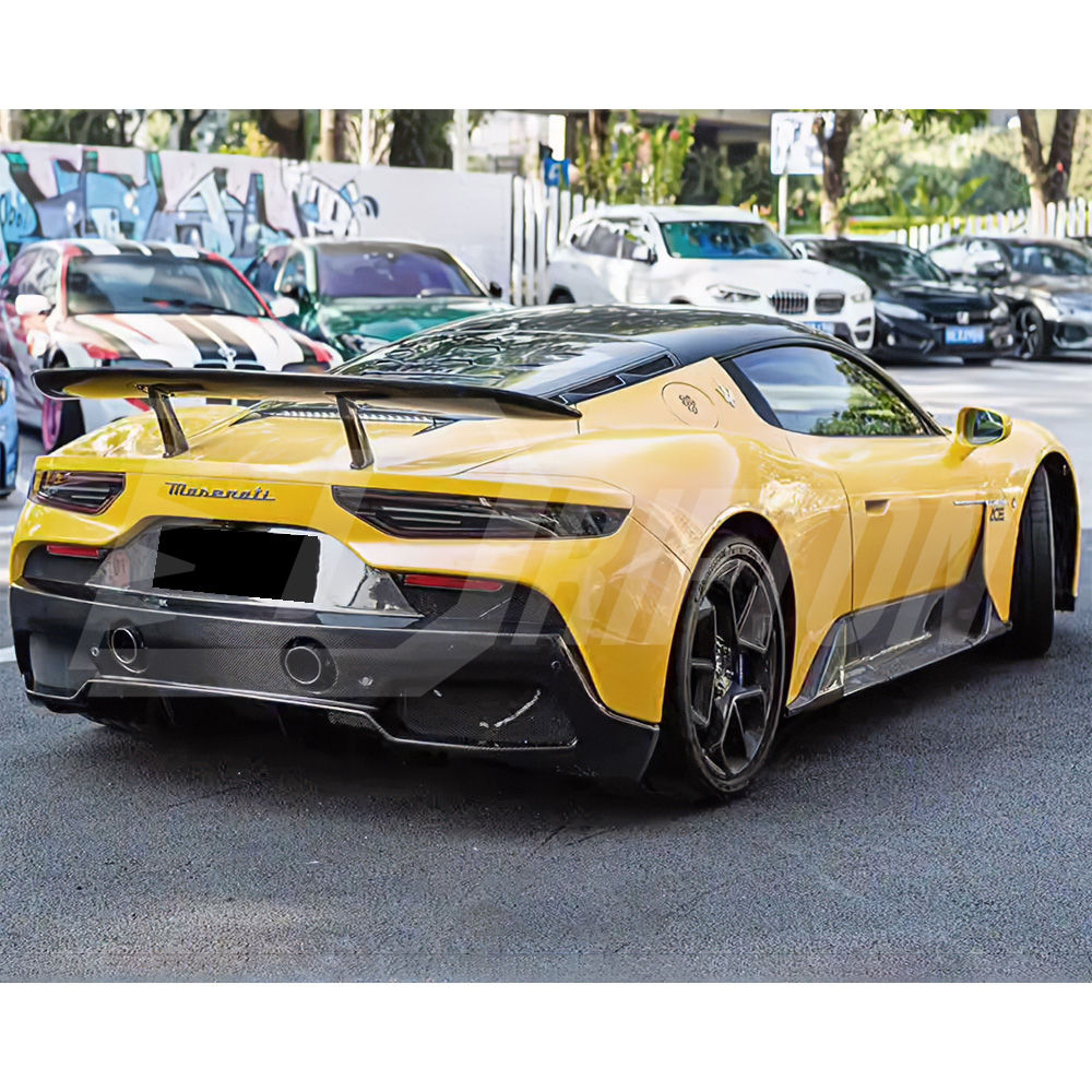 OEM Style Dry Carbon Fiber Rear Diffuser For Maserati MC20