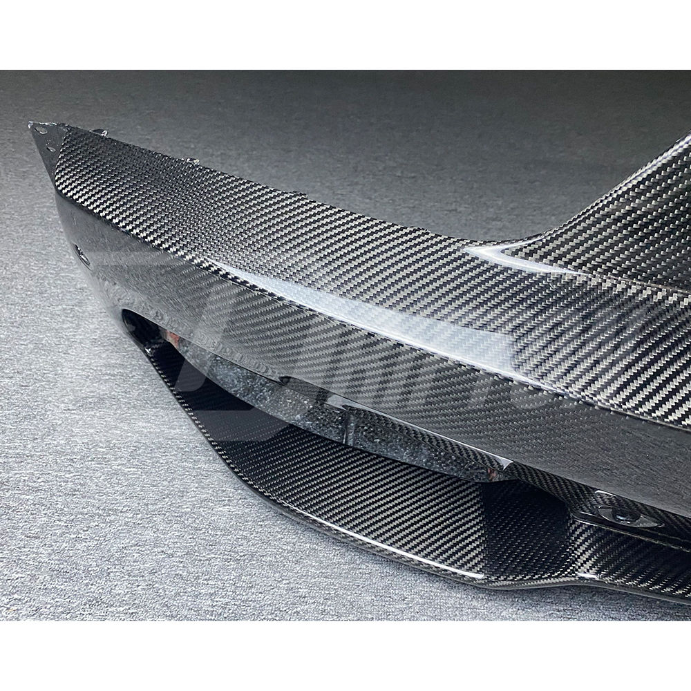 OEM Style Dry Carbon Fiber Rear Diffuser For Maserati MC20
