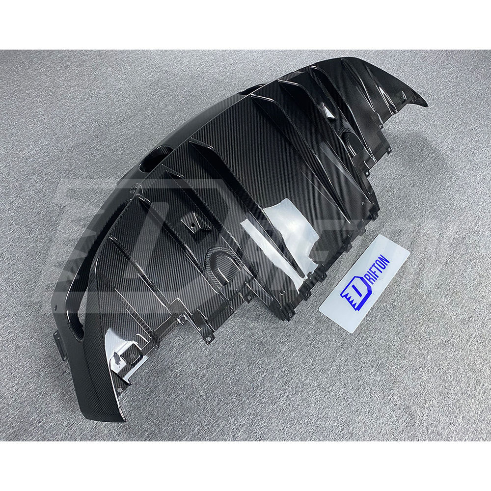 OEM Style Dry Carbon Fiber Rear Diffuser For Maserati MC20