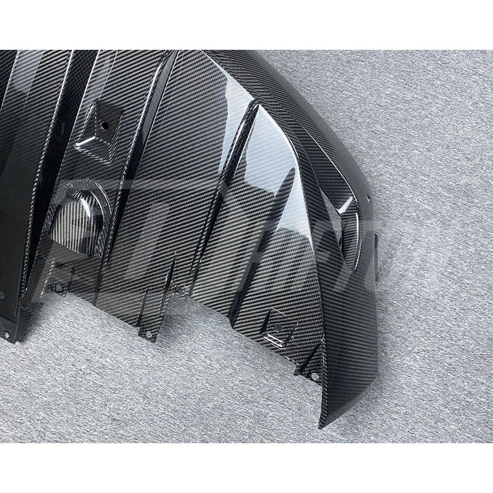 OEM Style Dry Carbon Fiber Rear Diffuser For Maserati MC20