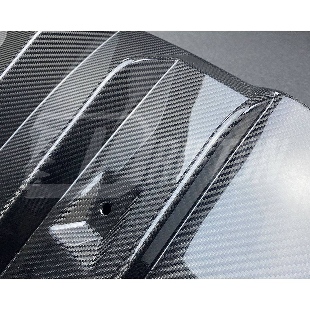 OEM Style Dry Carbon Fiber Rear Diffuser For Maserati MC20