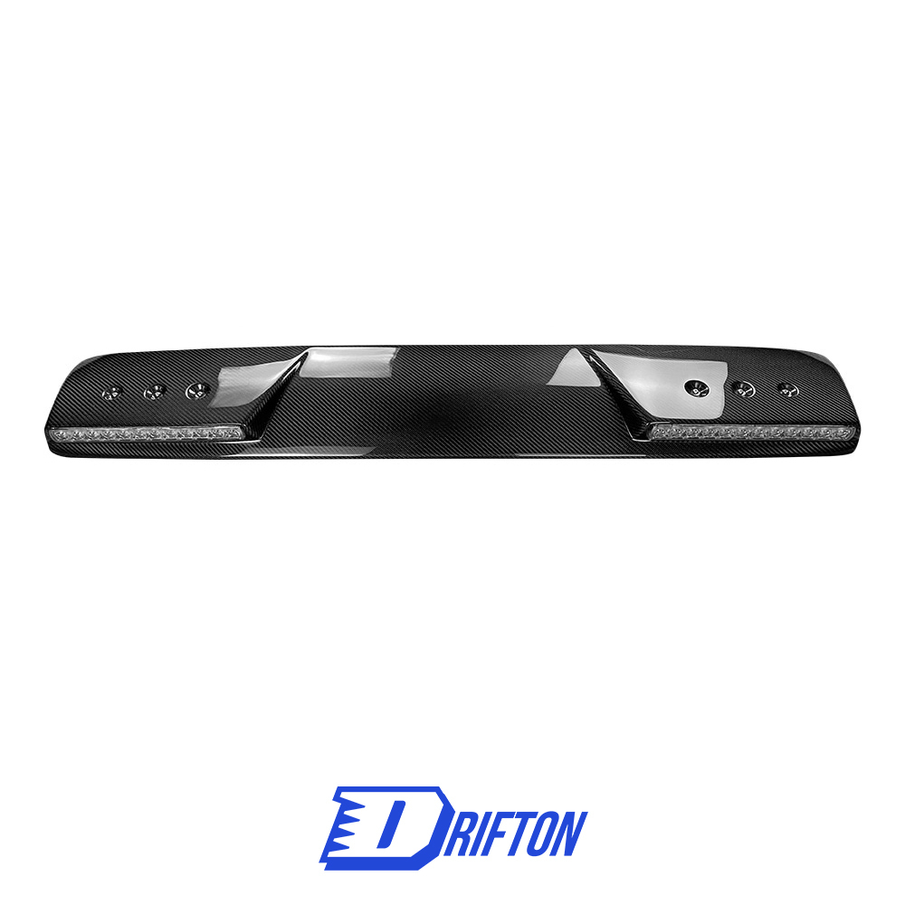Brabx Style Dry Carbon Fiber Front Roof Light Bar Spoiler For Mercedes Benz G-Class W463 2005-2018