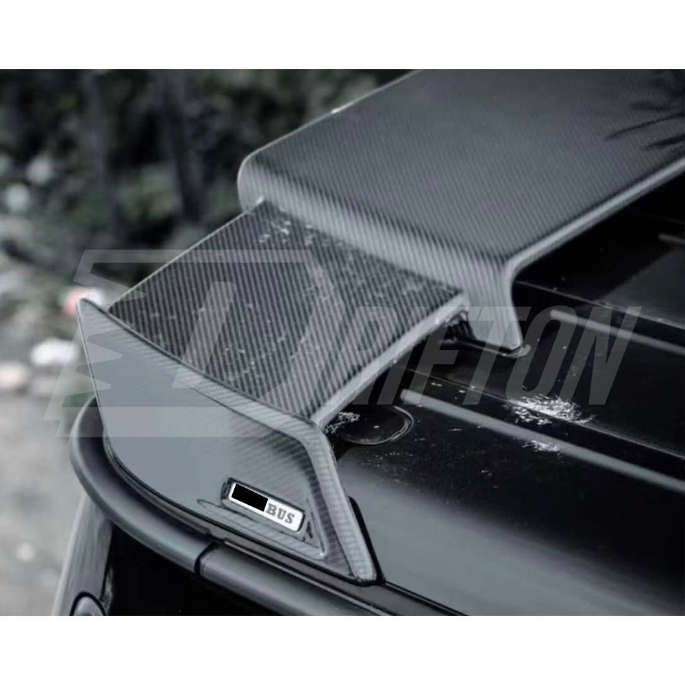 Brabx Style Dry Carbon Fiber Rear Roof Spoiler Wing For Mercedes Benz G-Class W463 2005-2018