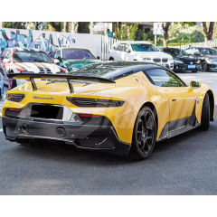 OEM Style Dry Carbon Fiber Rear Diffuser For Maserati MC20