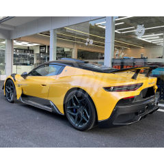 OEM Style Dry Carbon Fiber Rear Diffuser For Maserati MC20
