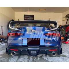 Street Hunter Style Carbon Fiber Rear Spoiler GT Wing For Toyota Supra MK5 A90 A91 GR 2019-2024