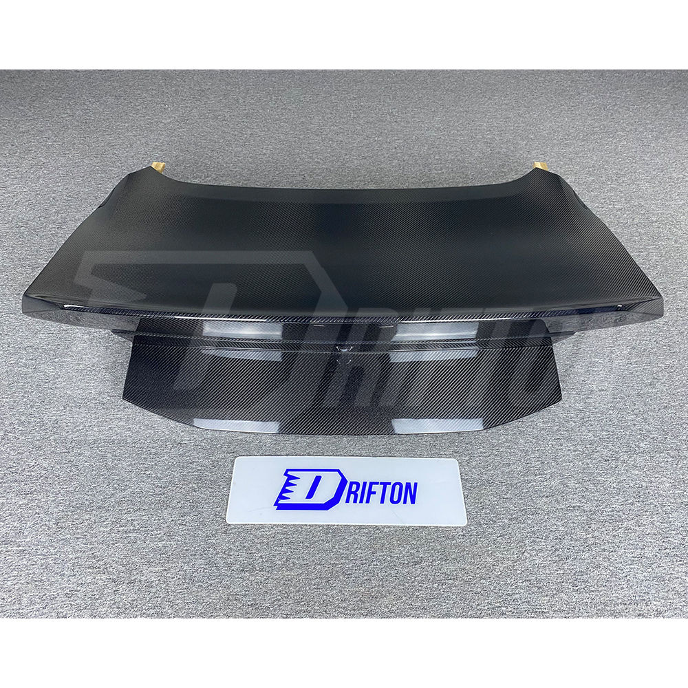 High Kick SA 1 Piece Style Carbon Fiber Rear Trunk Boot Lid For Ford Mustang Gen7 S650 2024-On