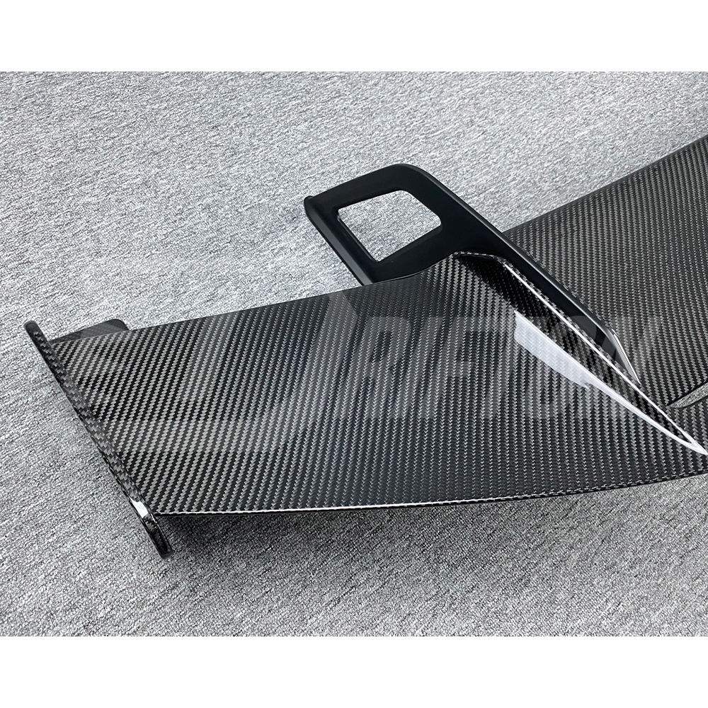 Paktechz Style Dry Carbon Fiber Rear Spoiler GT Wing For BMW M8 F91 F92 F93 2020-2024
