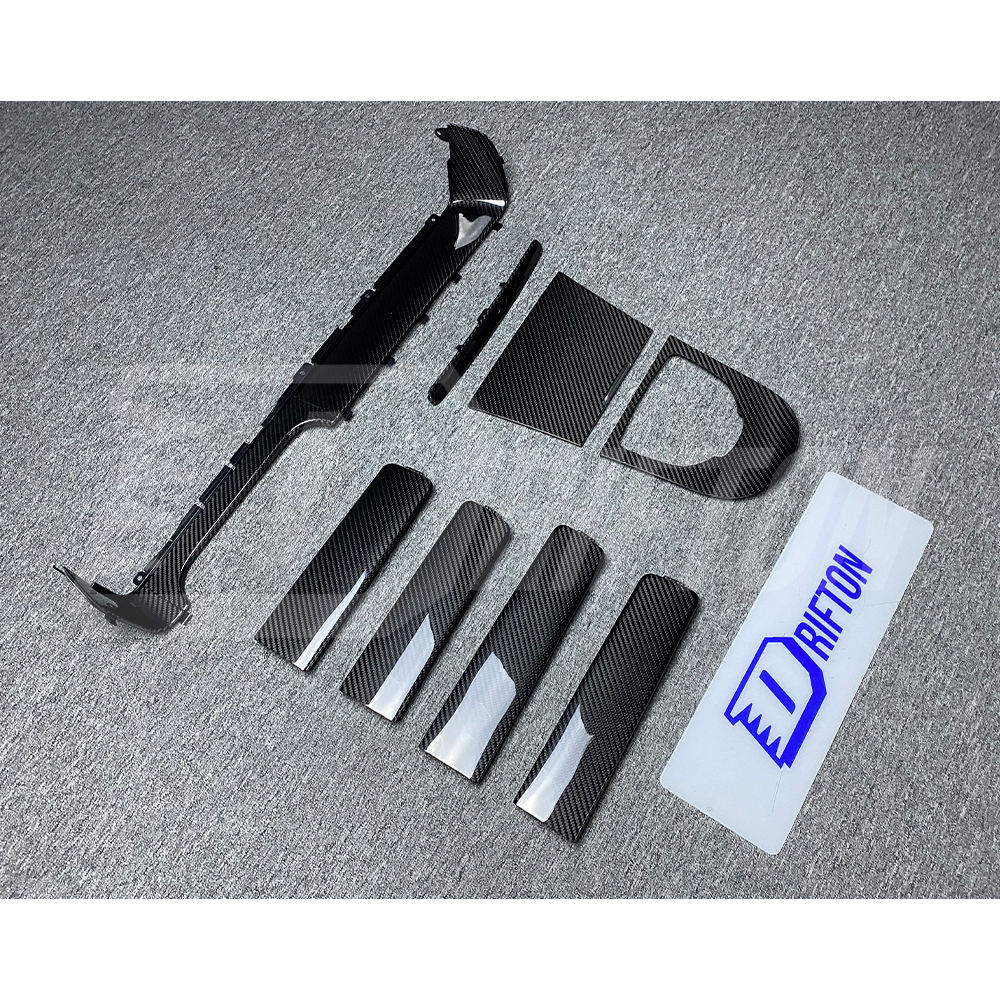 Dry Carbon Fiber Interiors Replacement LHD For Mercedes Benz G-Class W464 G500 AMG G63 2018-2024