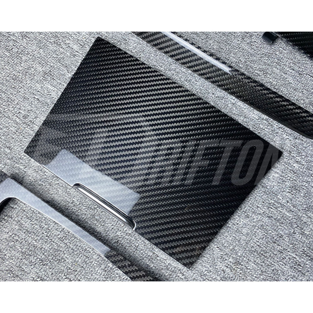 Dry Carbon Fiber Interiors Replacement LHD For Mercedes Benz G-Class W464 G500 AMG G63 2018-2024