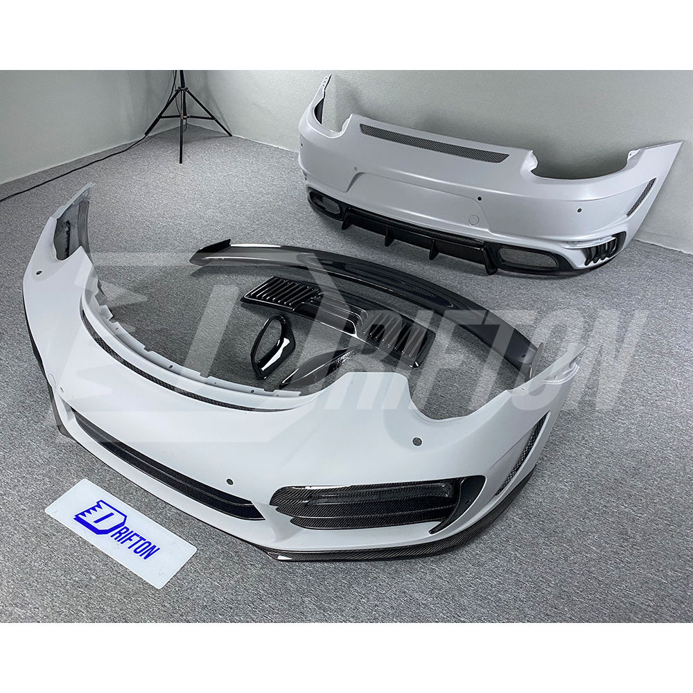 TopCar Style Carbon Fiber Body Kit For Porsche 911 Carrera 991 991.1 991.2 Turbo S 2012-2018