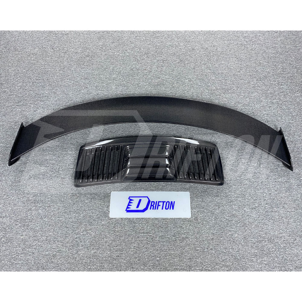 TopCar Style Carbon Fiber Rear Spoiler With Trunk Lid For Porsche 911 Carrera 991 991.1 991.2 Turbo S 2012-2018