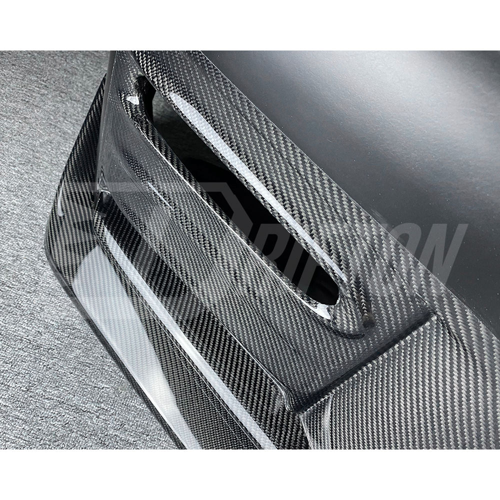Nismo MY17 Style Partial Carbon Fiber Front Bumper For Nissan R35 GTR 2017-2023
