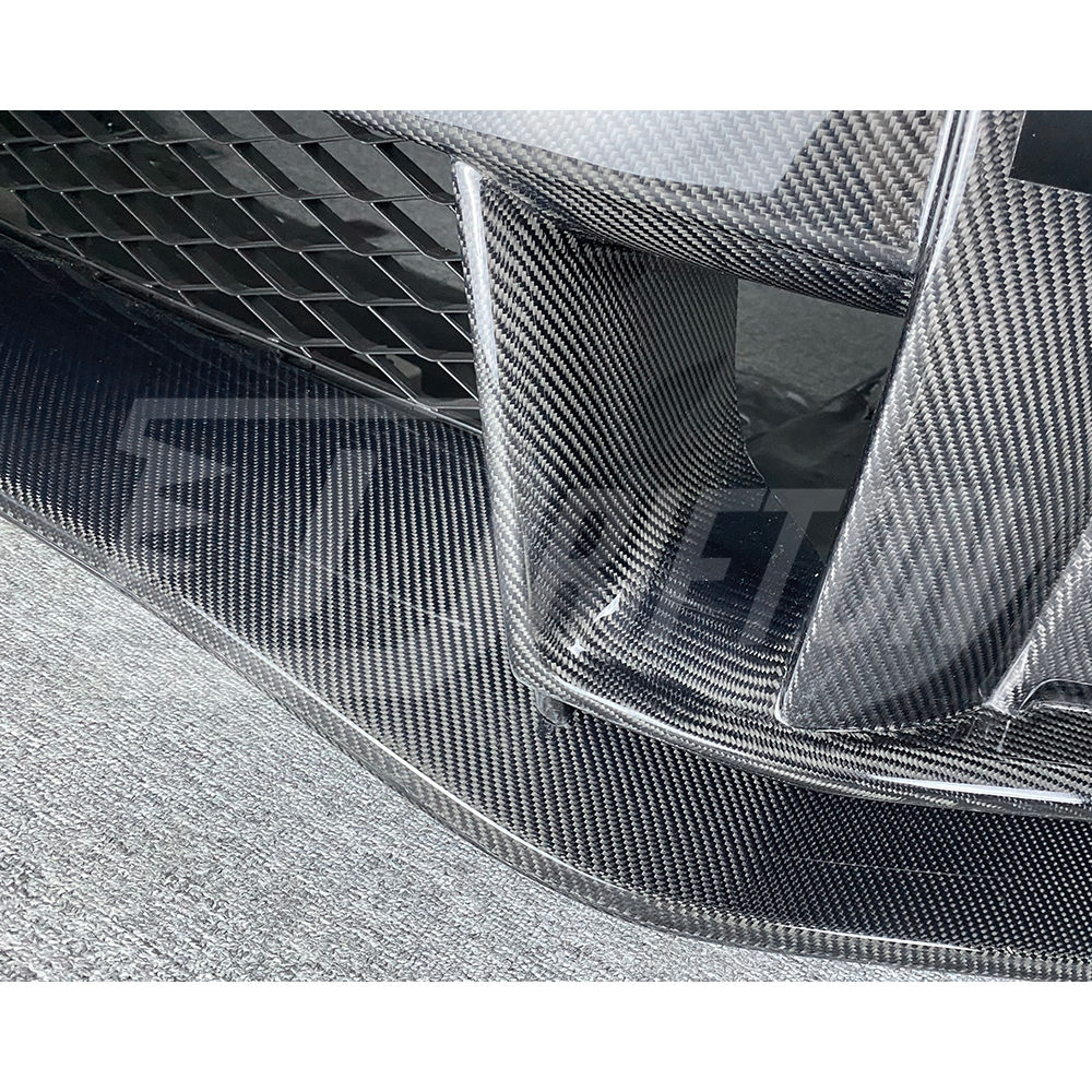 Nismo MY17 Style Partial Carbon Fiber Front Bumper For Nissan R35 GTR 2017-2023