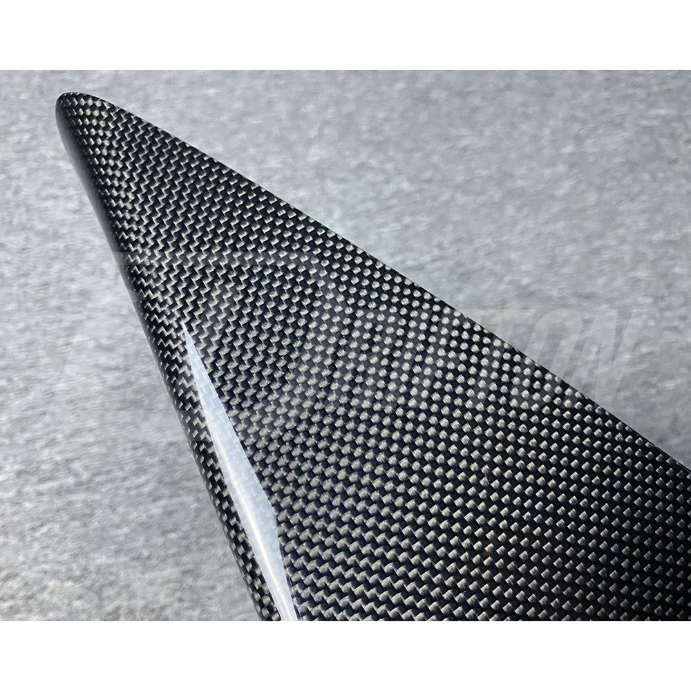 OEM Style Dry Carbon Fiber Rear Air Inlet Vent Trims For Ferrari F8 Tributo Spider 2019-2022