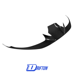 OEM Style Dry Carbon Fiber Front Bumper Center Trim For Ferrari F8 Tributo Spider 2019-2022