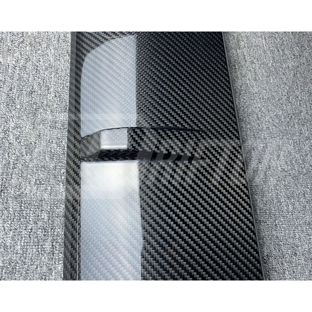 Paktechz Style Dry Carbon Fiber LED Lighting Front Roof Spoiler For Mercedes Benz G Class W464 G350 G500 AMG G63 2018-2024