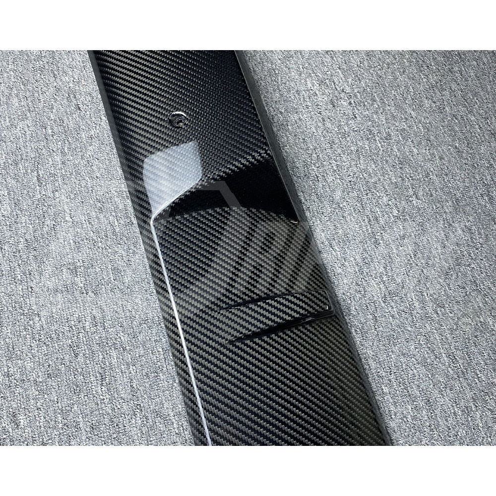 Paktechz Style Dry Carbon Fiber LED Lighting Front Roof Spoiler For Mercedes Benz G Class W464 G350 G500 AMG G63 2018-2024