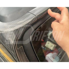 Dry Carbon Fiber A Pillar Roof Strip Trim For Mercedes Benz G Class W464 AMG G63 G500 2018-2024