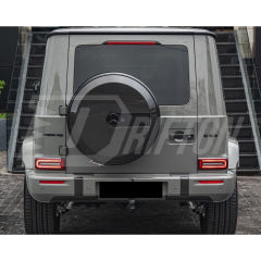 OEM Style Dry Carbon Fiber Wheel Spare Tire Cover For Mercedes Benz G Class W464 G500 AMG G63 2018-2024