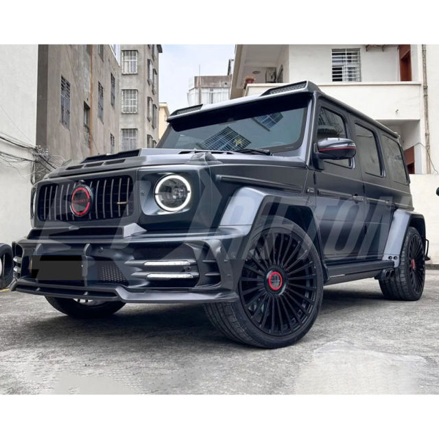 Mansory P920 Style Dry Carbon Fiber Wide Body Kit For Mercedes Benz G Class W464 AMG G63 G500 G550 2018-2024