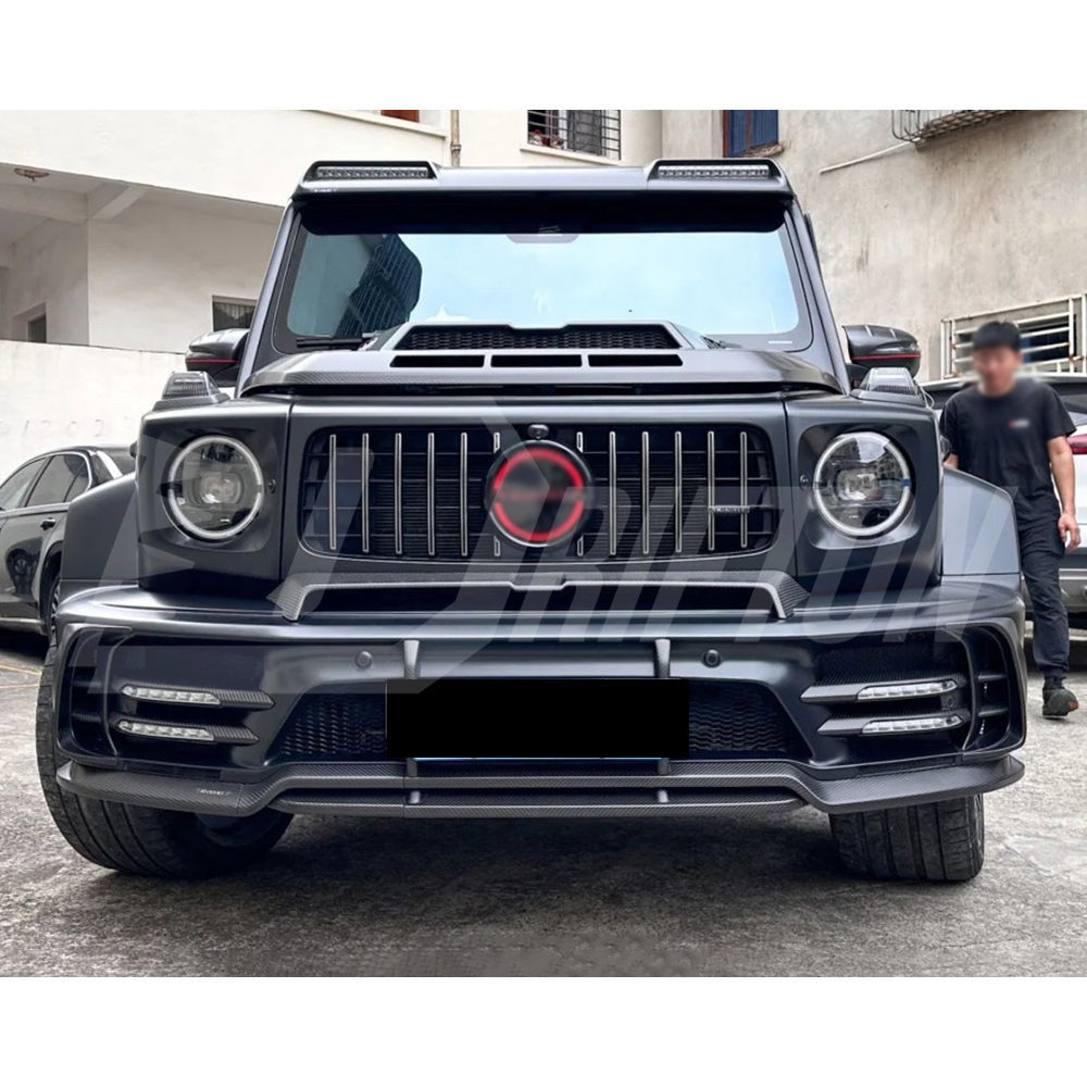 Mansory P920 Style Dry Carbon Fiber Wide Body Kit For Mercedes Benz G Class W464 AMG G63 G500 G550 2018-2024