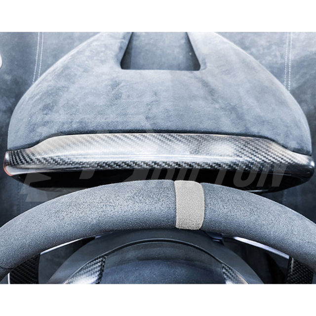 Dry Carbon Fiber Interiors Kits Dashboard Instrument Panel Cover For McLaren 540C 570S 570GT 600LT 2015-2020