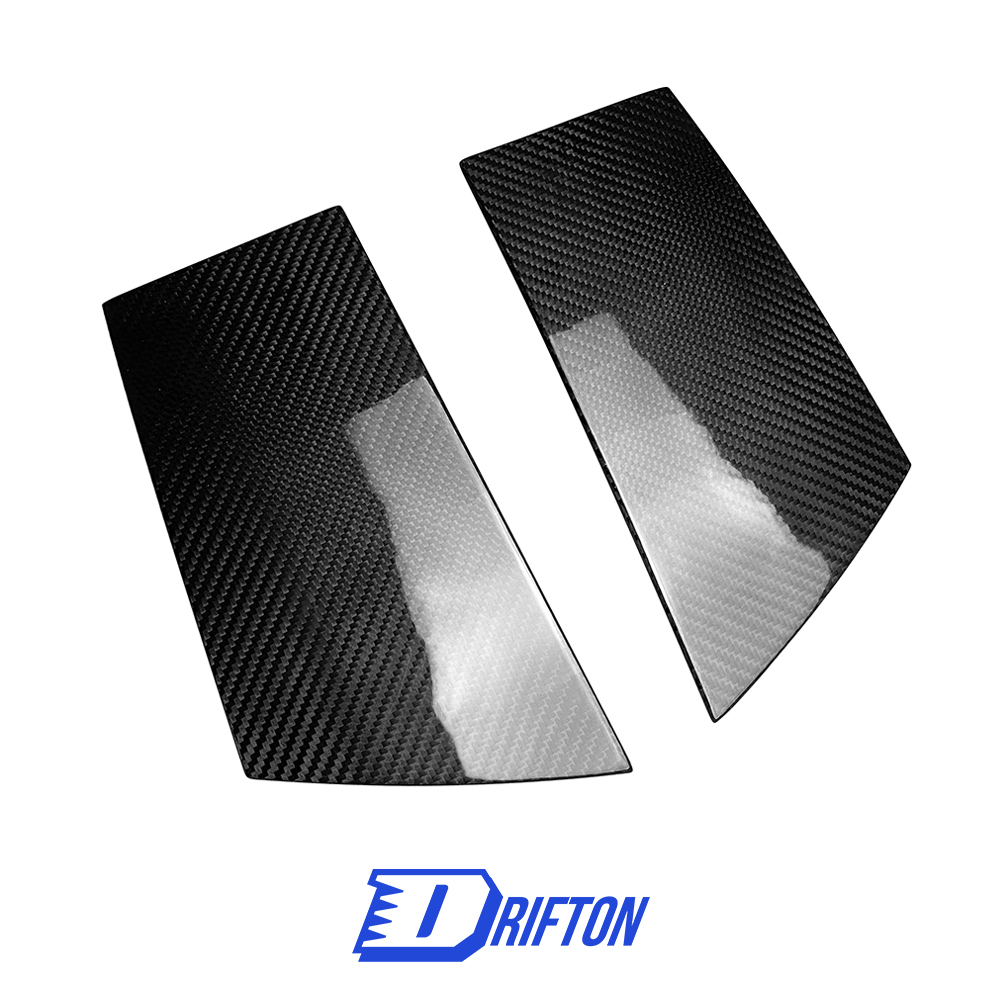 Dry Carbon Fiber B Pillar Cover Panel For Nissan 370Z Z34 2008-2019