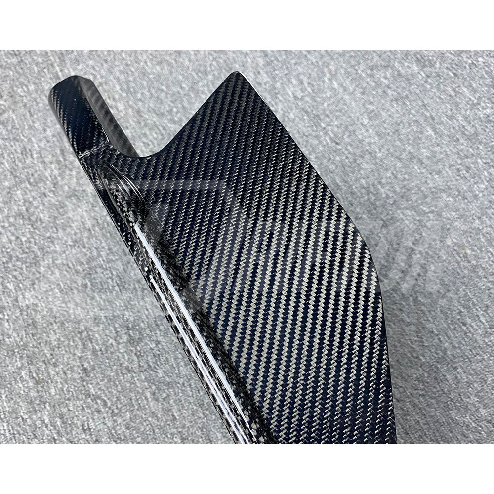 Carbon Fiber Side Skirt Splitter Fins For Audi R8 V10 2016-2019