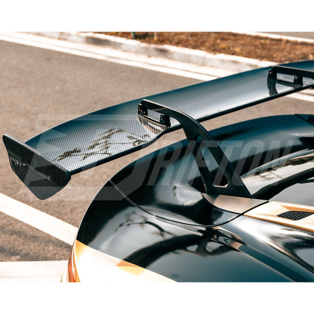 GT Style Dry Carbon Fiber Rear Spoiler Wing For Lotus Emira