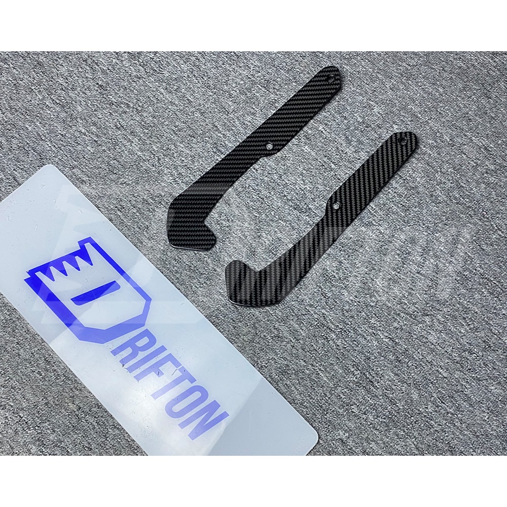 SQ Style Dry Carbon Fiber Front Mud Flaps Trim For BMW G80 G81 M3 2020-2024