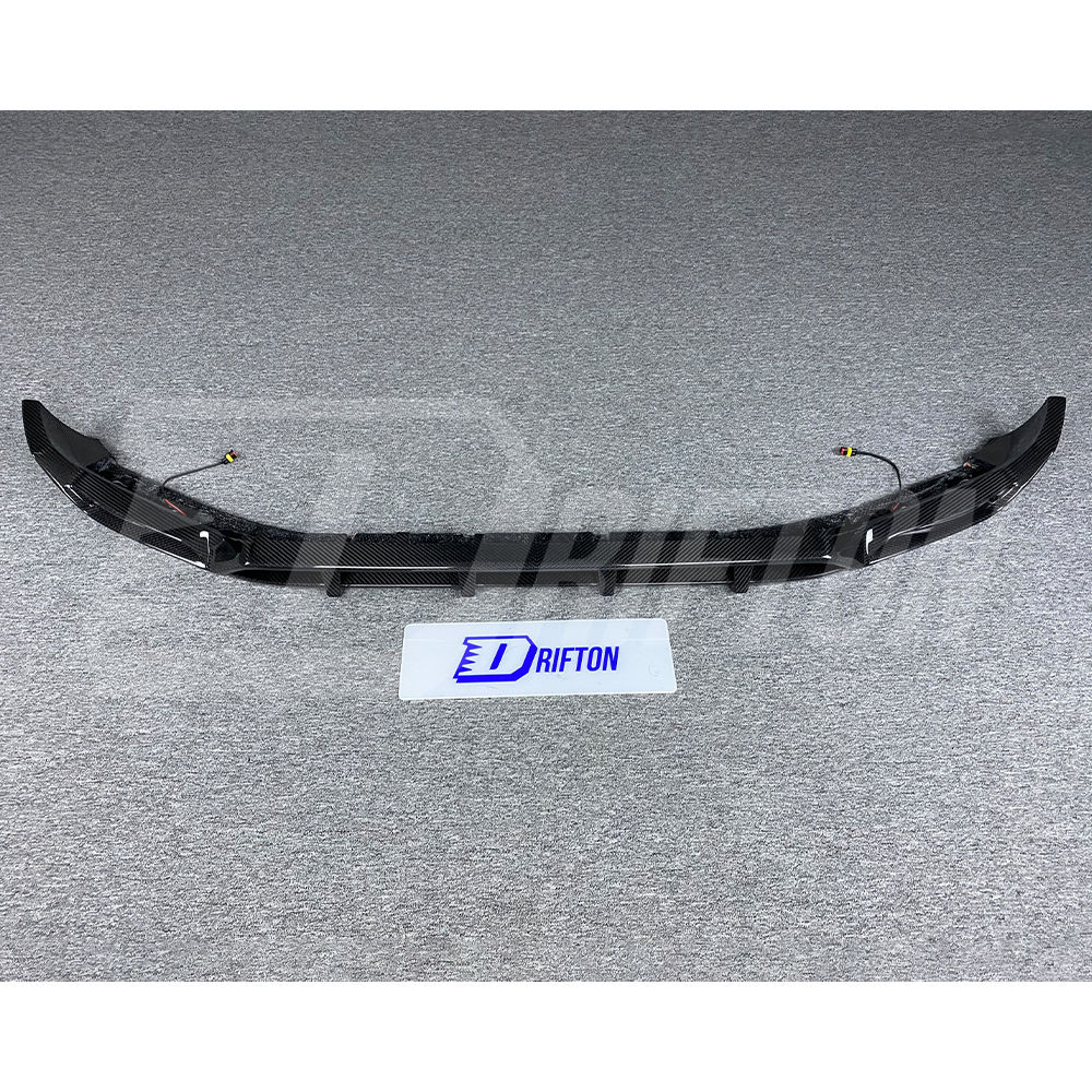 TopCar Style Dry Carbon Fiber Front Lip For Mercedes Benz G-Class W465 G63 AMG 2024-ON