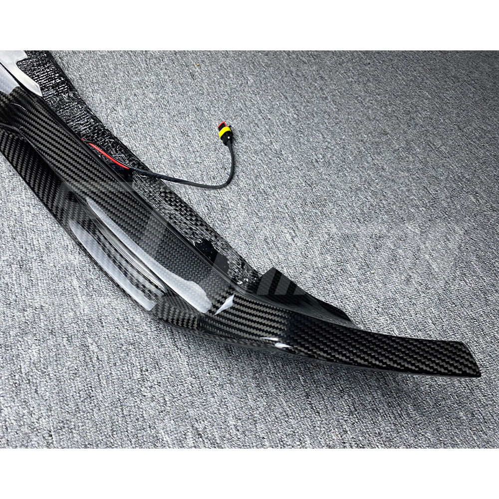 TopCar Style Dry Carbon Fiber Front Lip For Mercedes Benz G-Class W465 G63 AMG 2024-ON