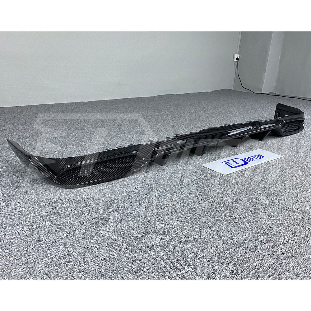 TopCar Style Dry Carbon Fiber Rear Diffuser Lip For Mercedes Benz G-Class W465 G63 AMG 2024-ON