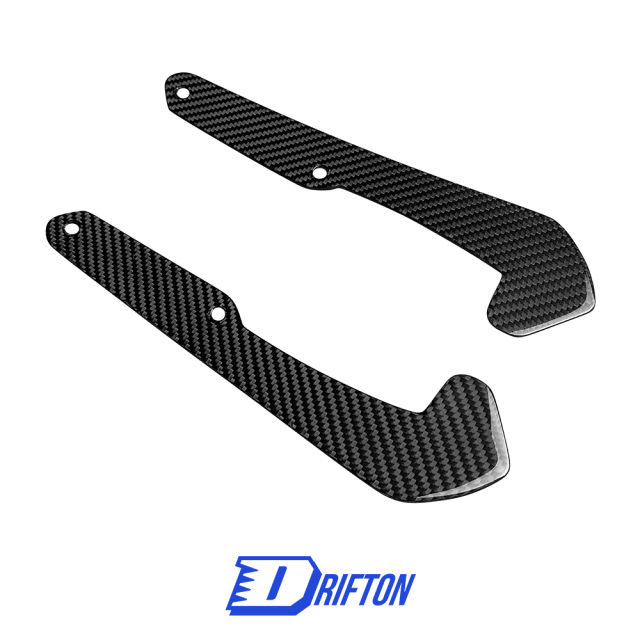 SQ Style Dry Carbon Fiber Front Mud Flaps Trim For BMW G80 G81 M3 2020-2024