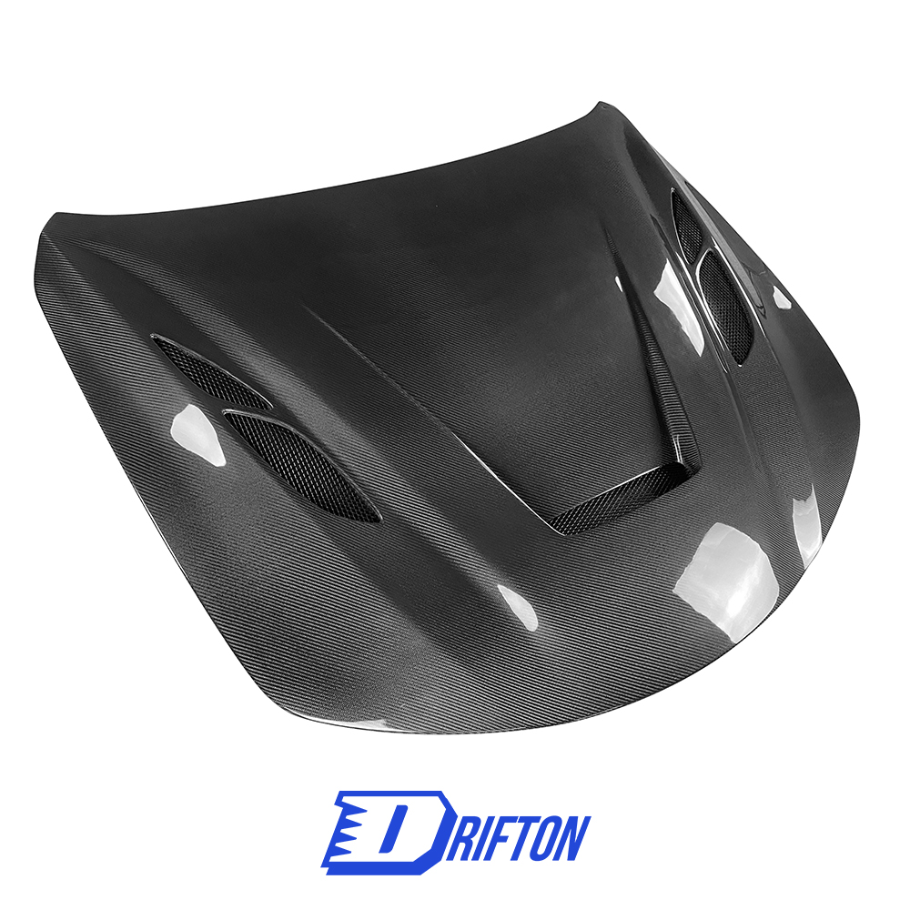 GTAM Style Carbon Fiber Engine Hood For Alfa Rome Giulia & Quadrifoglio 2016-2023