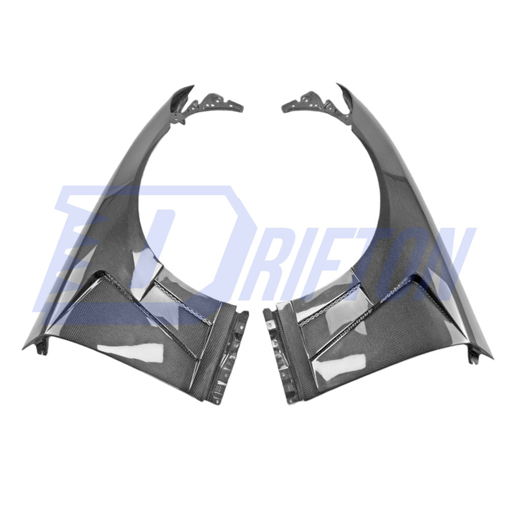 Vented V1 Style Carbon Fiber Front Fender For Nissan Z Fairlady 400Z RZ34 2022+
