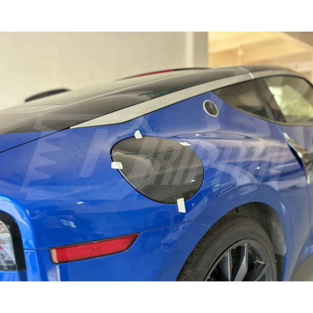 Dry Carbon Fiber Fuel Cap Cover For Nissan Z Fairlady 400Z RZ34 2022+