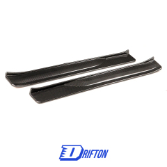 Dry Carbon Fiber Interiors Kits Door Sill Cover For Nissan Z Fairlady 400Z RZ34 2022+