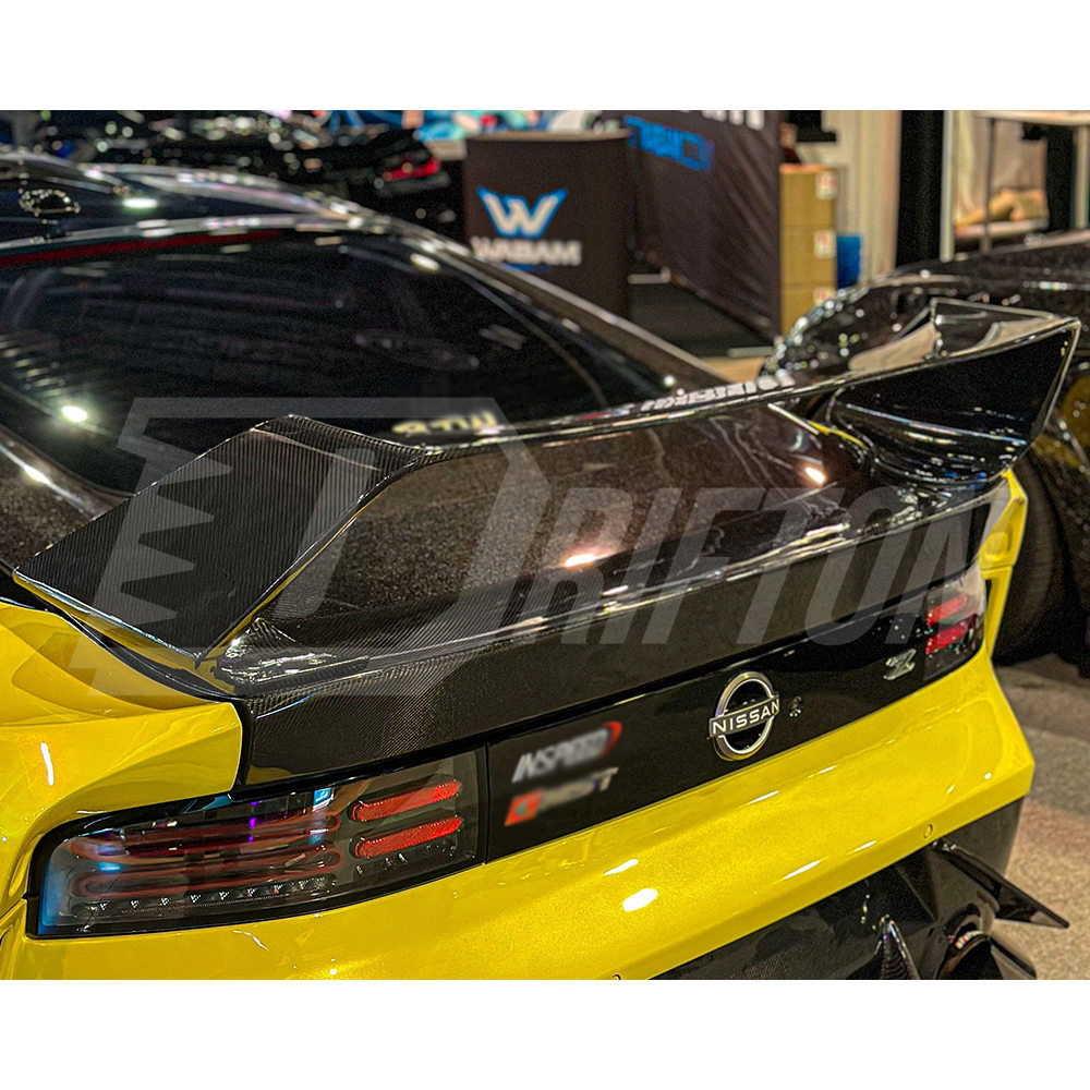 Project Style Carbon Fiber Rear Spoiler Wing For Nissan Z Fairlady 400Z RZ34 2022+
