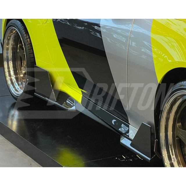 RS Style Dry Carbon Fiber Side Skirts For Nissan Z Fairlady 400Z RZ34 2022+