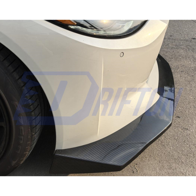 V Style Carbon Fiber Front Lip For Nissan Z Fairlady 400Z RZ34 2022+